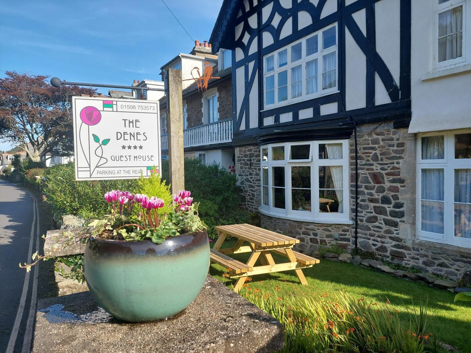 The Denes Bed & Breakfast Lynton Eksteriør bilde